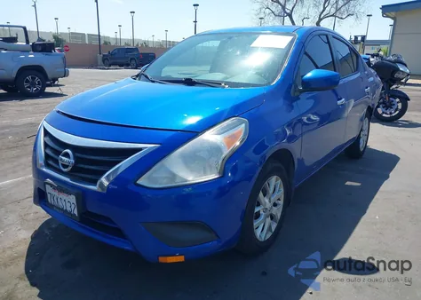 2015 Nissan Versa 1.6 Sv z USA, uszkodzony, nr VIN 3N1CN7AP8FL812874